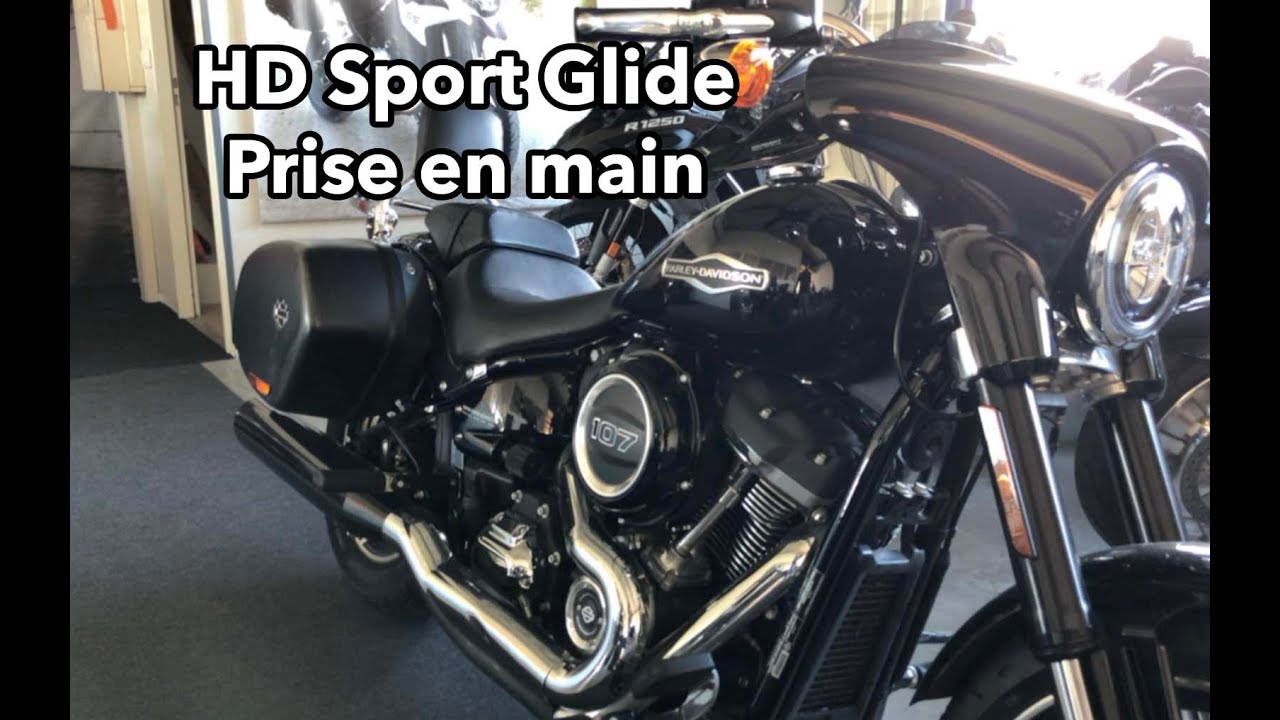 Harley Davidson Sport Glide - Prise en main