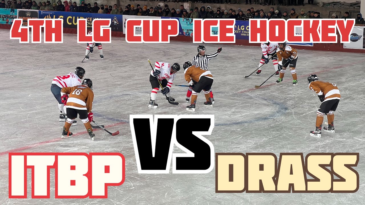 4th LG Cup ice hockey championship 2025 ITBP vs DRASS