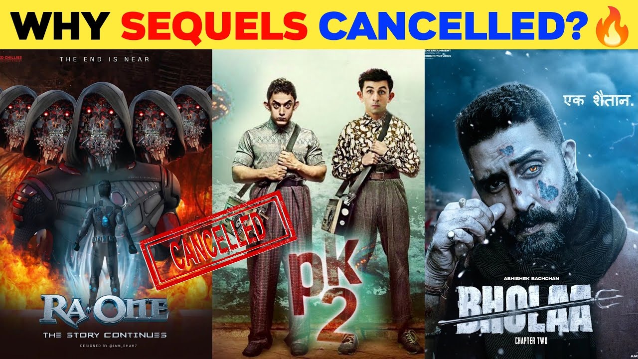 Top 10 Bollywood Movies Sequels That Were Announced But Never Made | Cancelled Sequel| Pk 2,Bholaa 2
