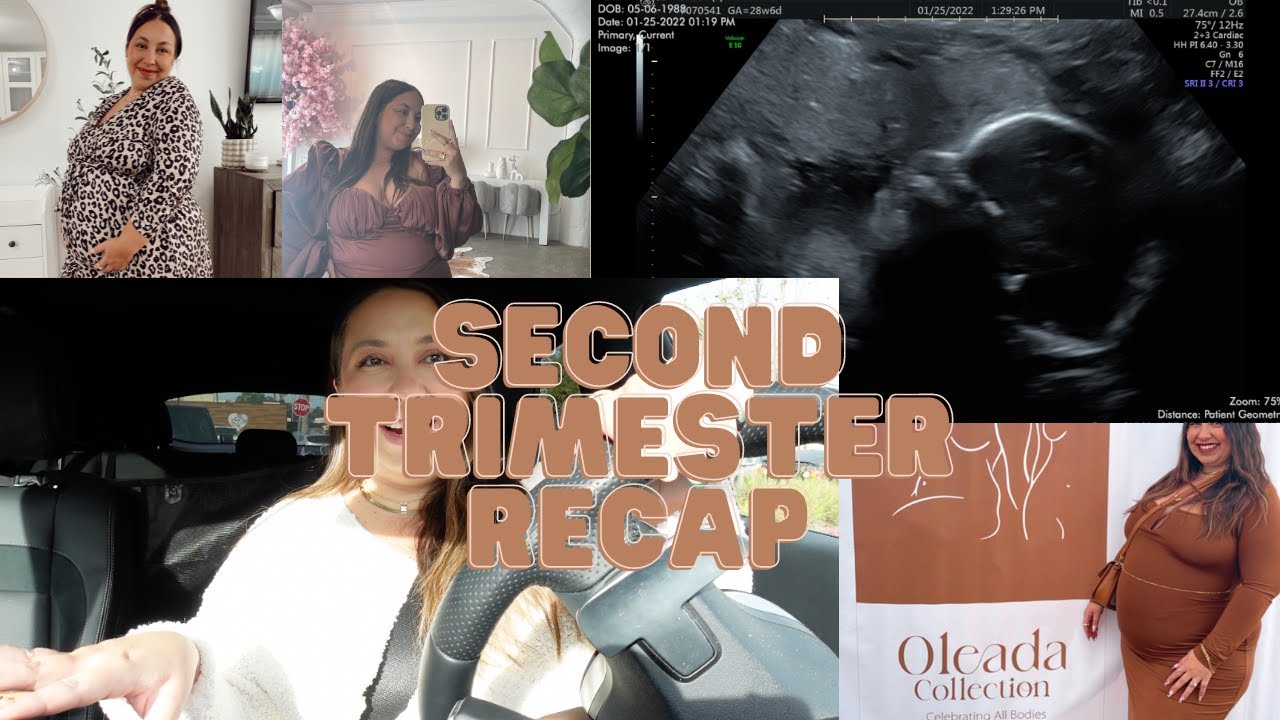My Second Trimester Recap   | My Plus size Pregnancy Journey
