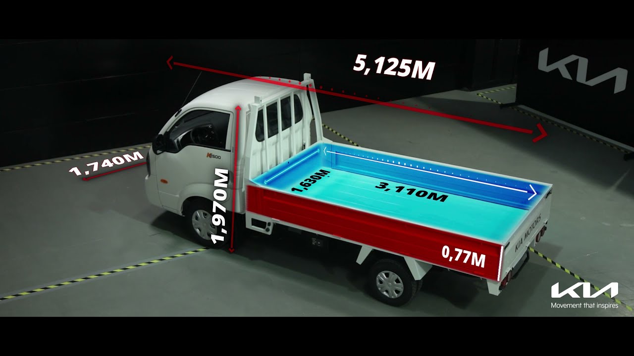 Kia K2500 avec plateau