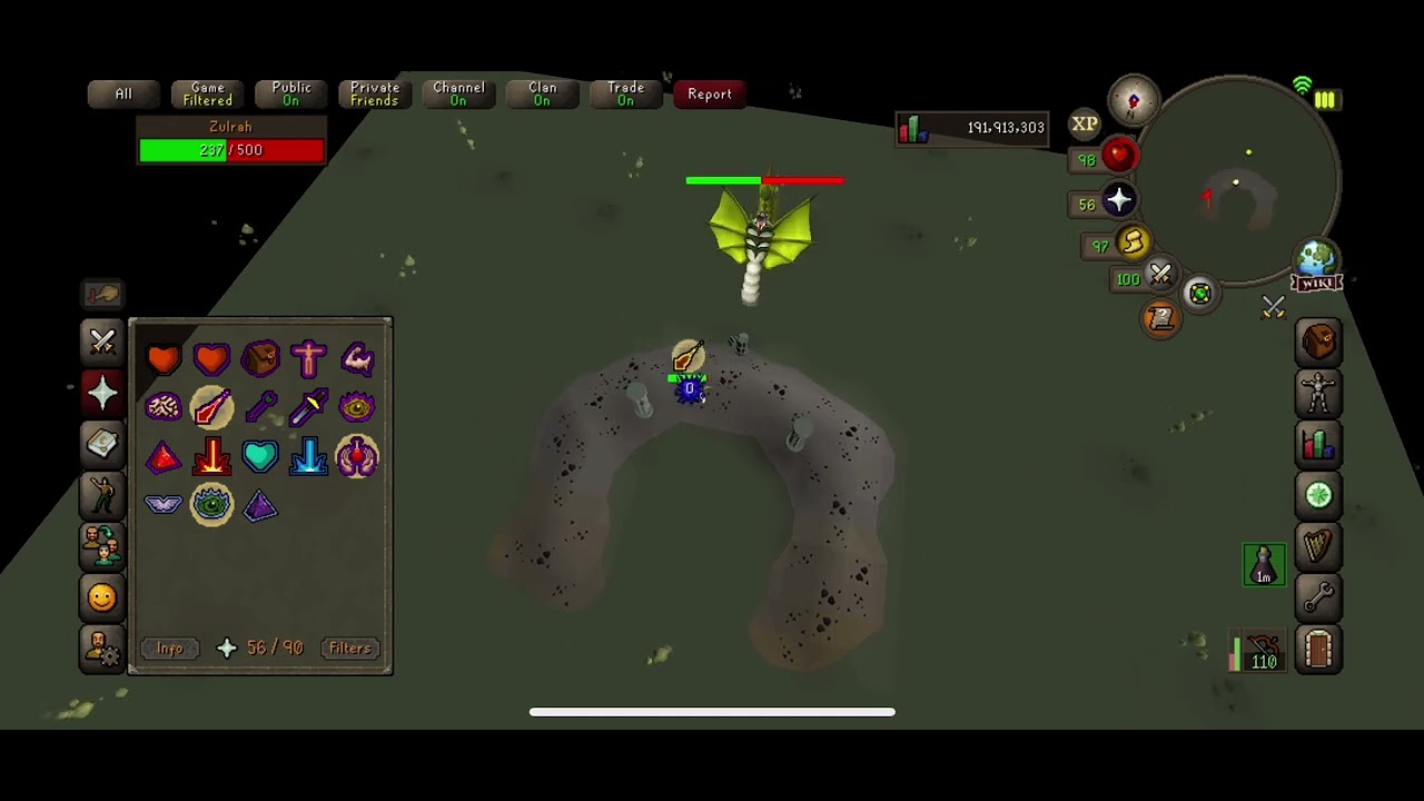 OSRS Mobile Guide: Bowfa at Zulrah