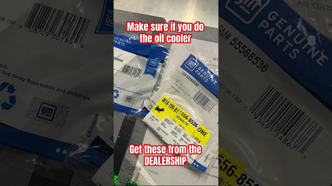 How to change Chevy Cruze turbo oil return line
