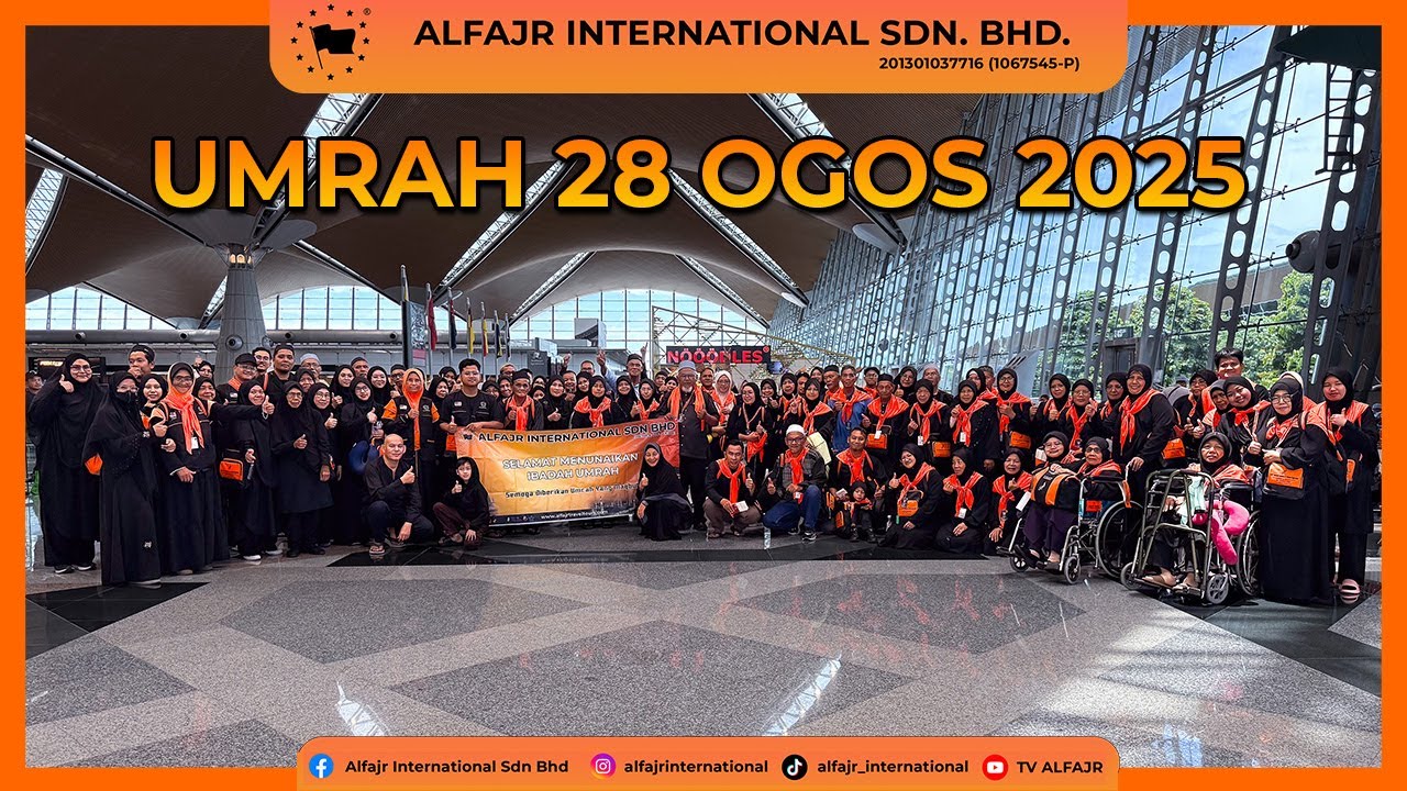 Penerbangan Jemaah Umrah 28 Ogos 2025