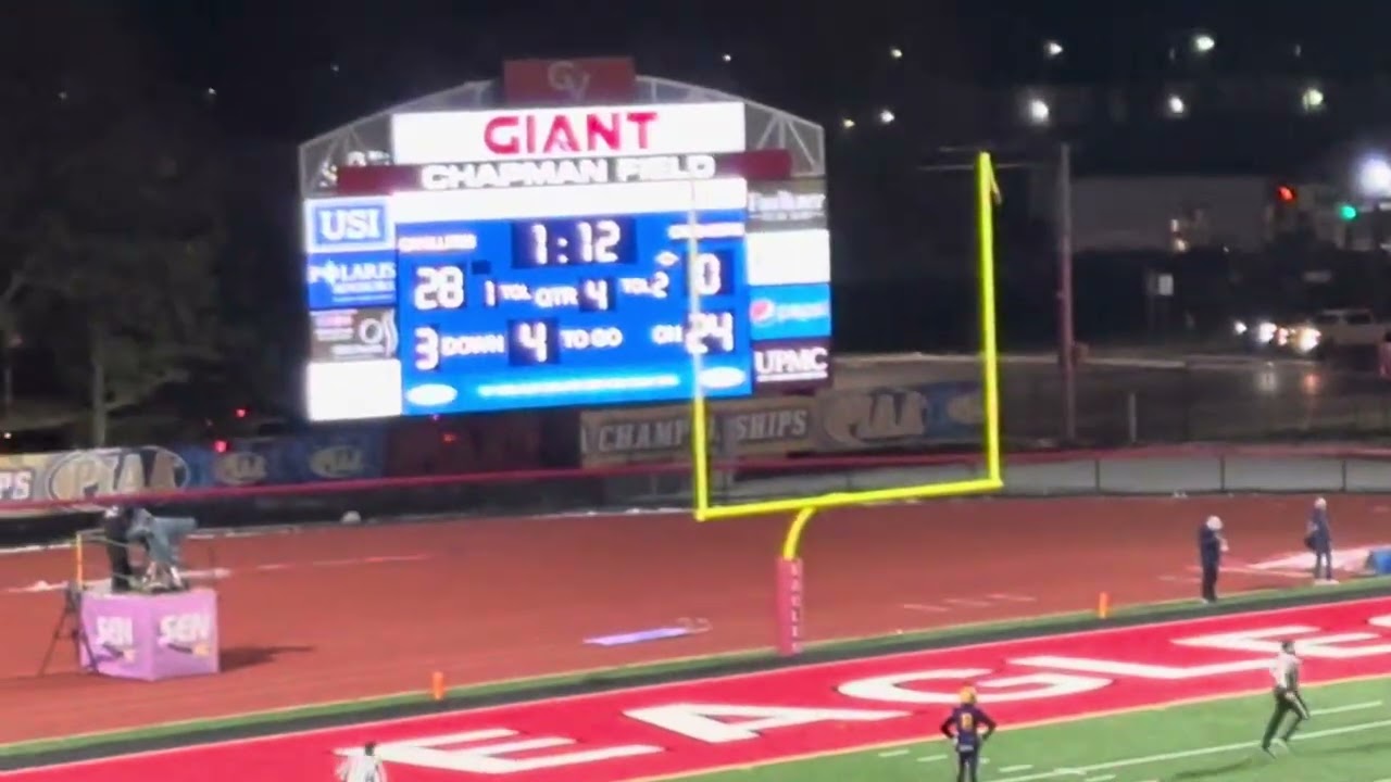 Bishop McDevitt Touchdown VS Roman Catholic PIAA 5A Championship 12-5-25