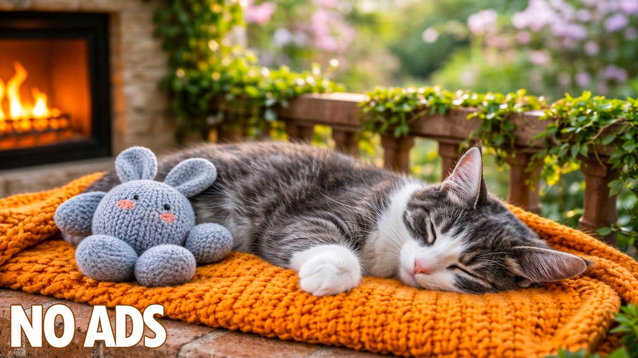 12 часов музыки для сна кошек 😸 Расслабляющая музыка для кошек, чтобы успокоить гиперактивную кошку