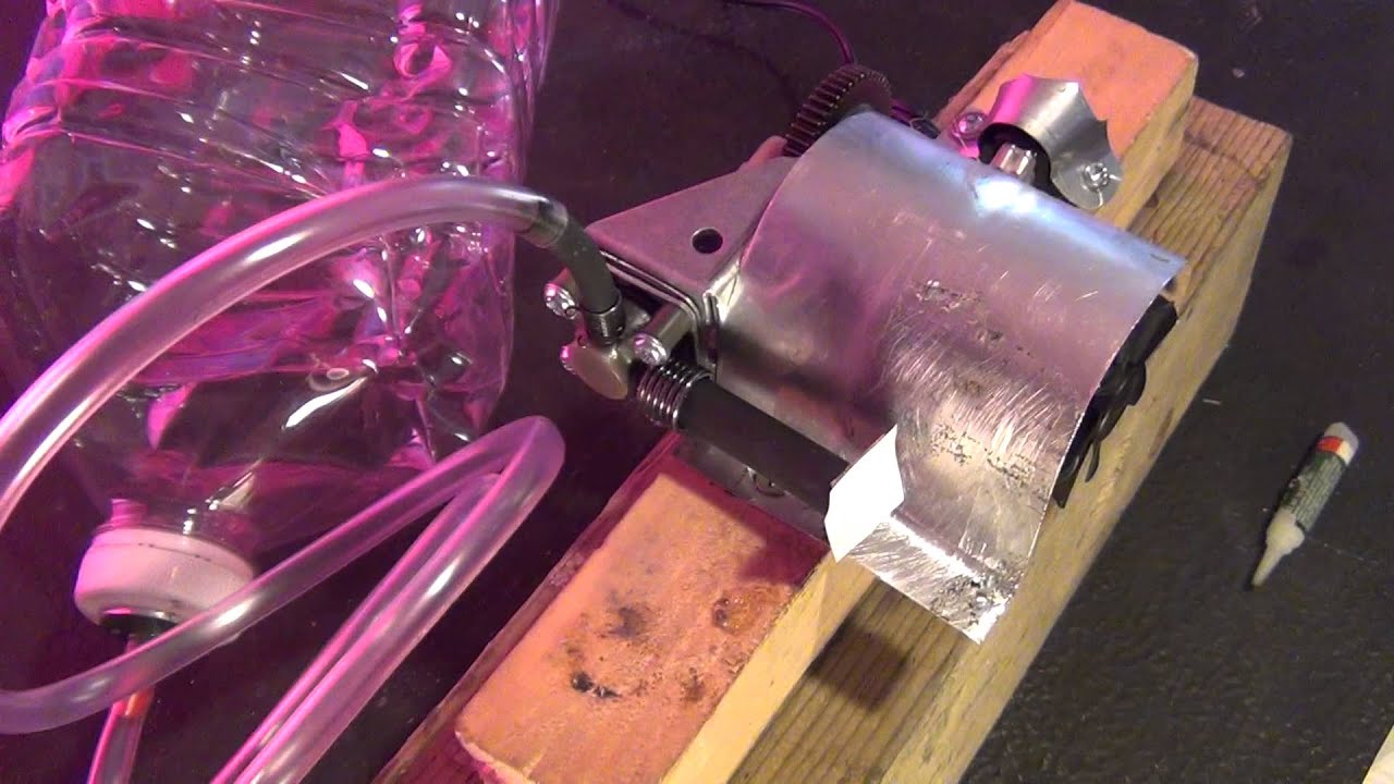 How to make a electric vacuum pump for $10