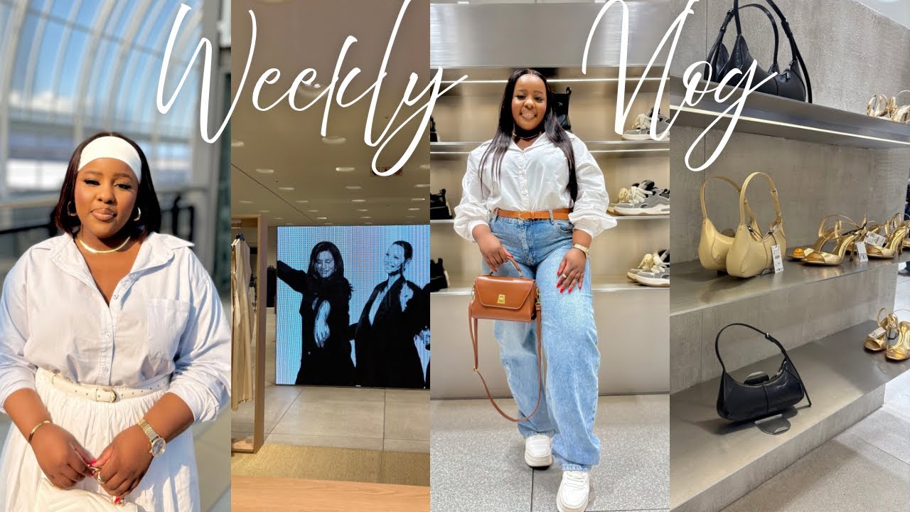 VLOG: Retail therapy with my love, Boks Friday at Work with a twist, ootd’s |South African YouTuber