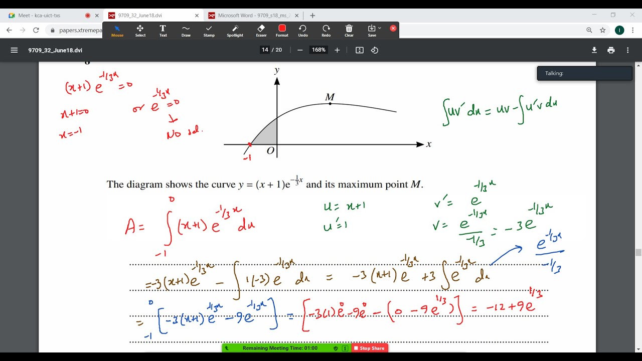 || 9709/June 2018/32.|| Questions 7 and 8.