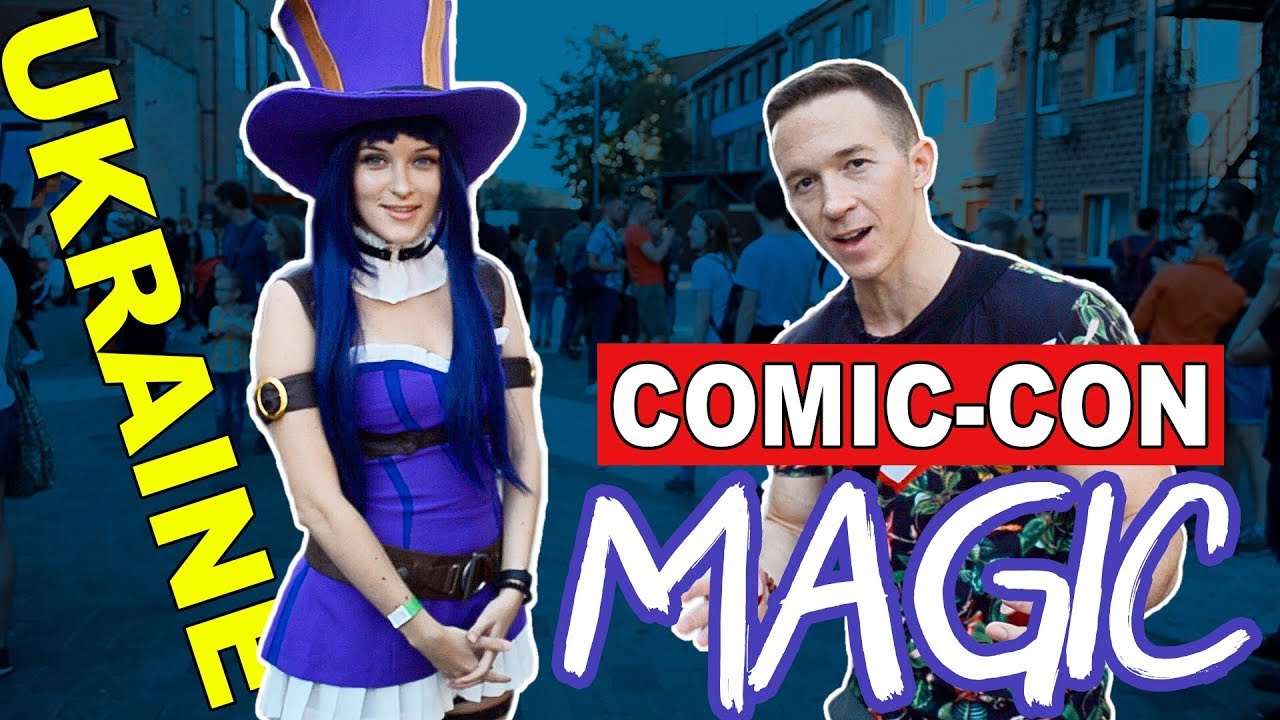 Comic Con Ukraine reacts to Magic!! - 2018
