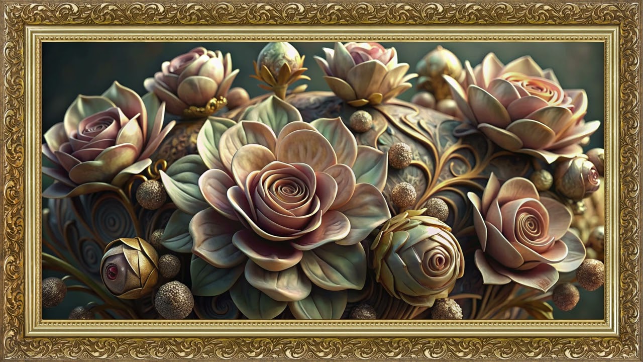 Art Screensaver for your TV | Famous Painting | 1-Hour Classical Art Slideshow