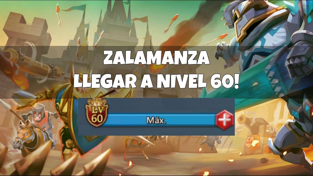 Lords Mobile - Cómo subir rápido a Nivel 60 | Aumentar experiencia de jugador | Subir de Niveles