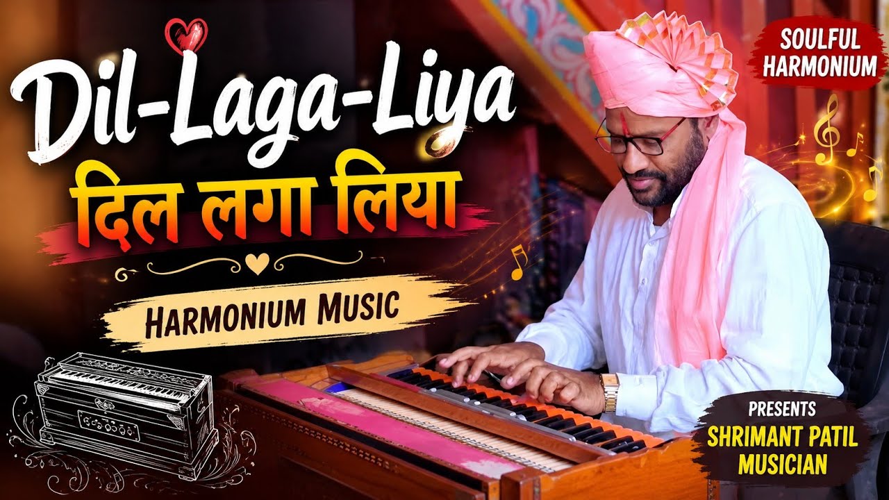 Dil-Laga-Liya  दिल लगा लिया | Harmonium Music | Shrimant Patil | Old Hit Song