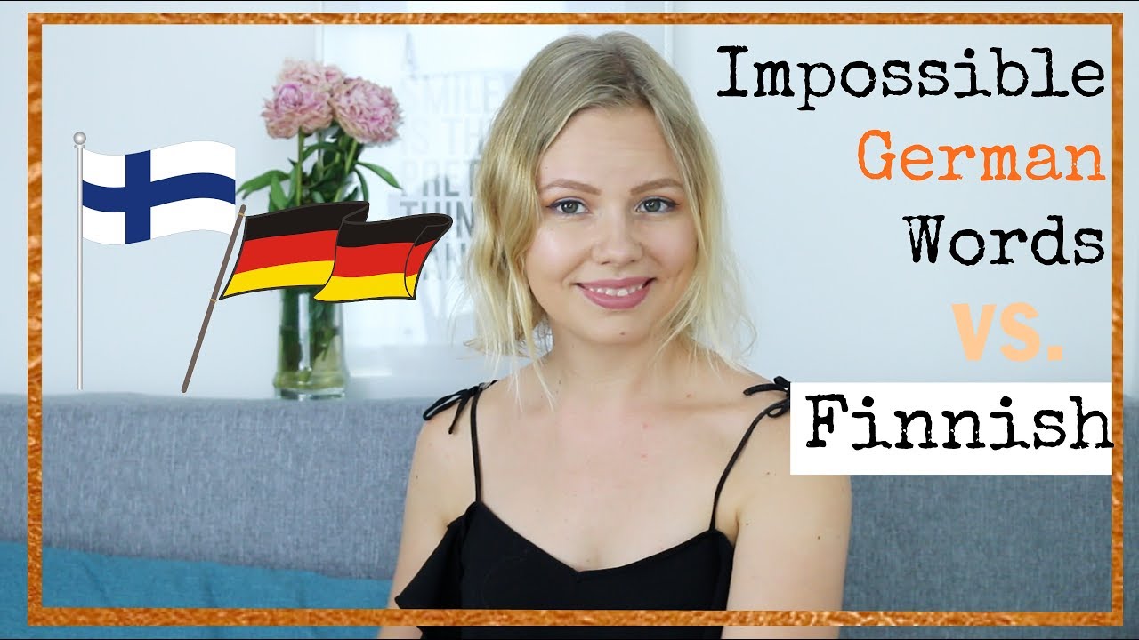 German vs. Finnish vs. English Language | Impossible German Words | Kia Lindroos