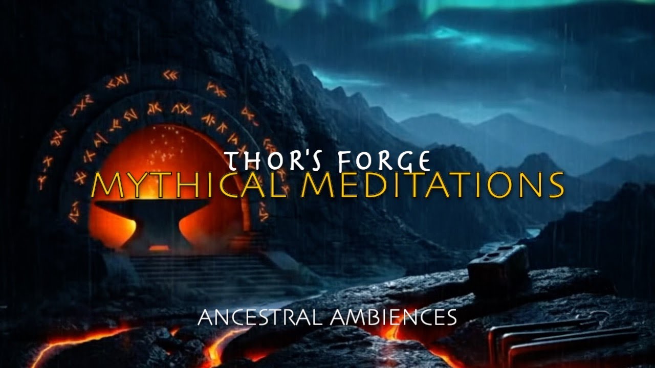 Thunder Strikes the Forge | Nordic Ritual Ambience for Focus
