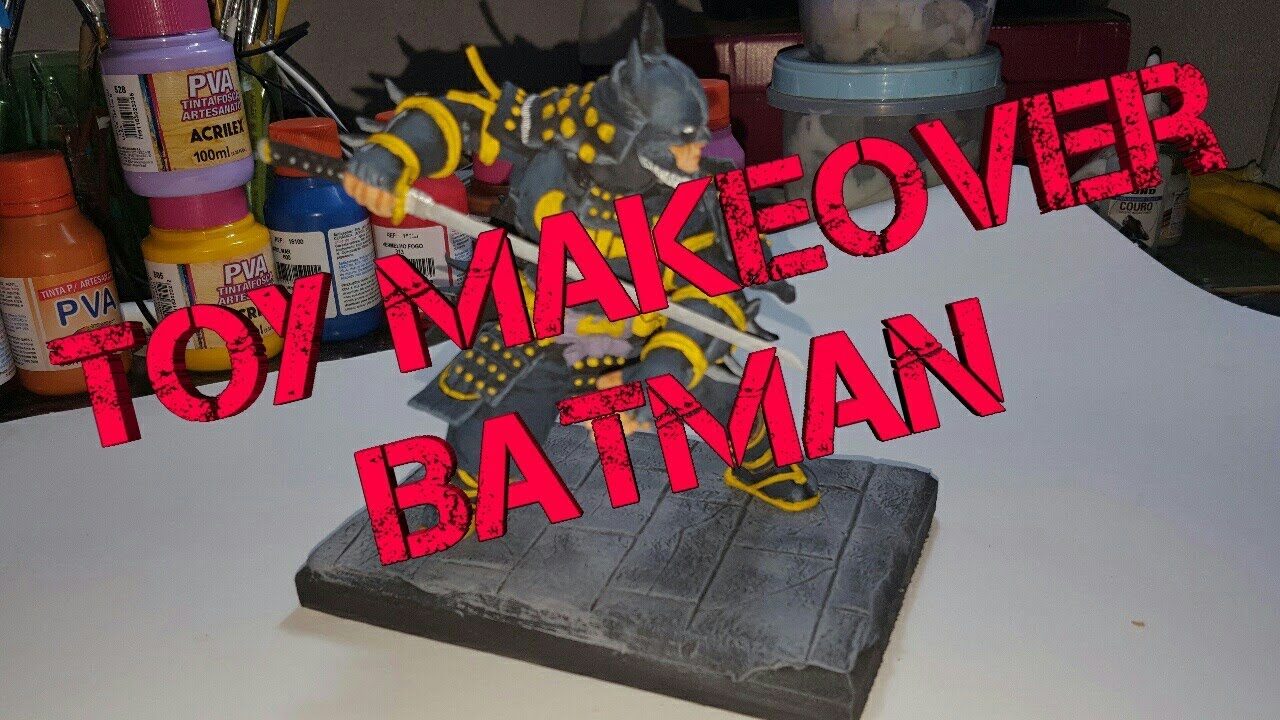 Toy makeover transformei o lanterna verde no Batman Shogun