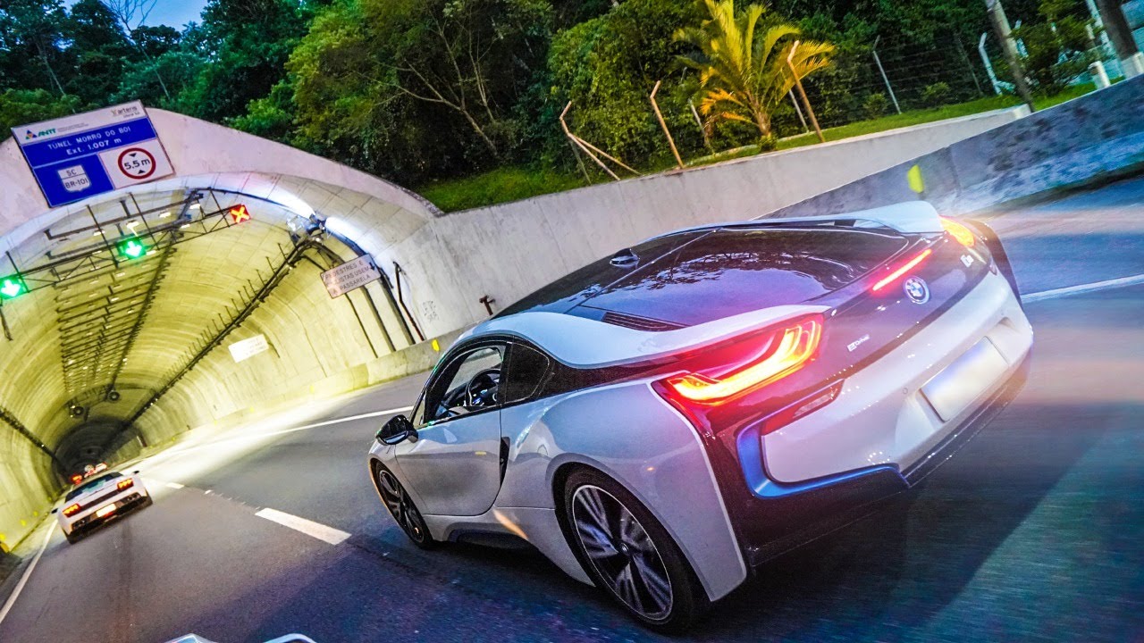 PRIMEIRA VEZ PASSANDO NO TUNEL COM A BMW I8