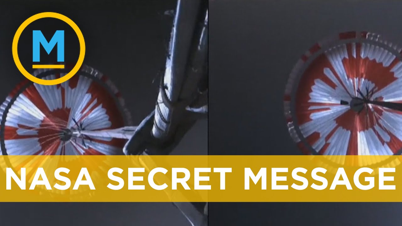 NASA hints at secret message hidden in 'Perseverance' parachute | Your Morning
