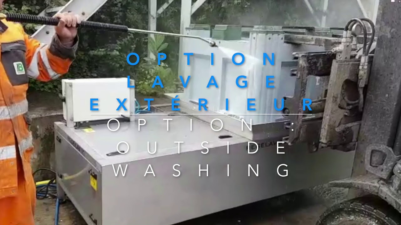 Laveuse de Palox - LSAP - BIN WASHER MODEL 