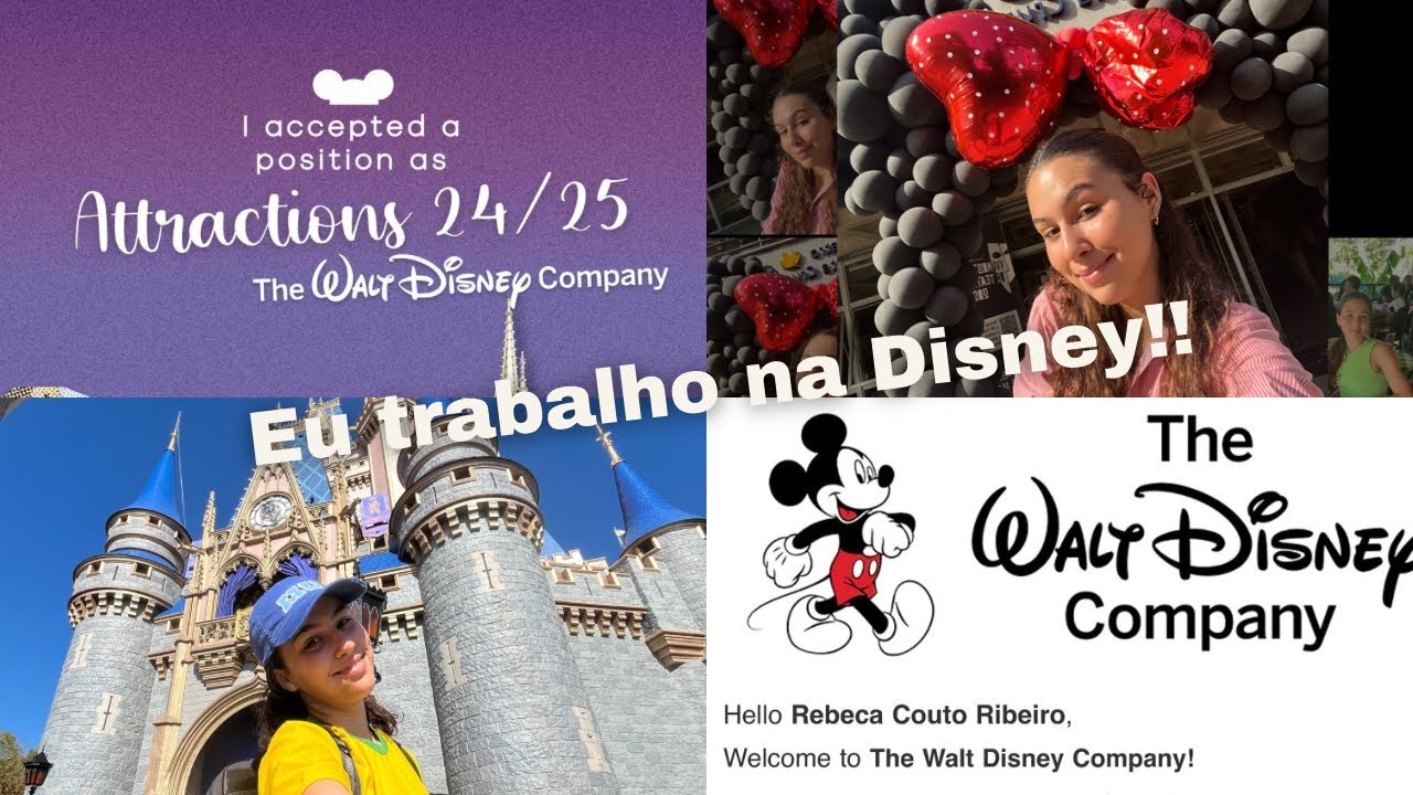Eu trabalho na Disney! Diário do processo seletivo pt. 1 | ICP 24/25