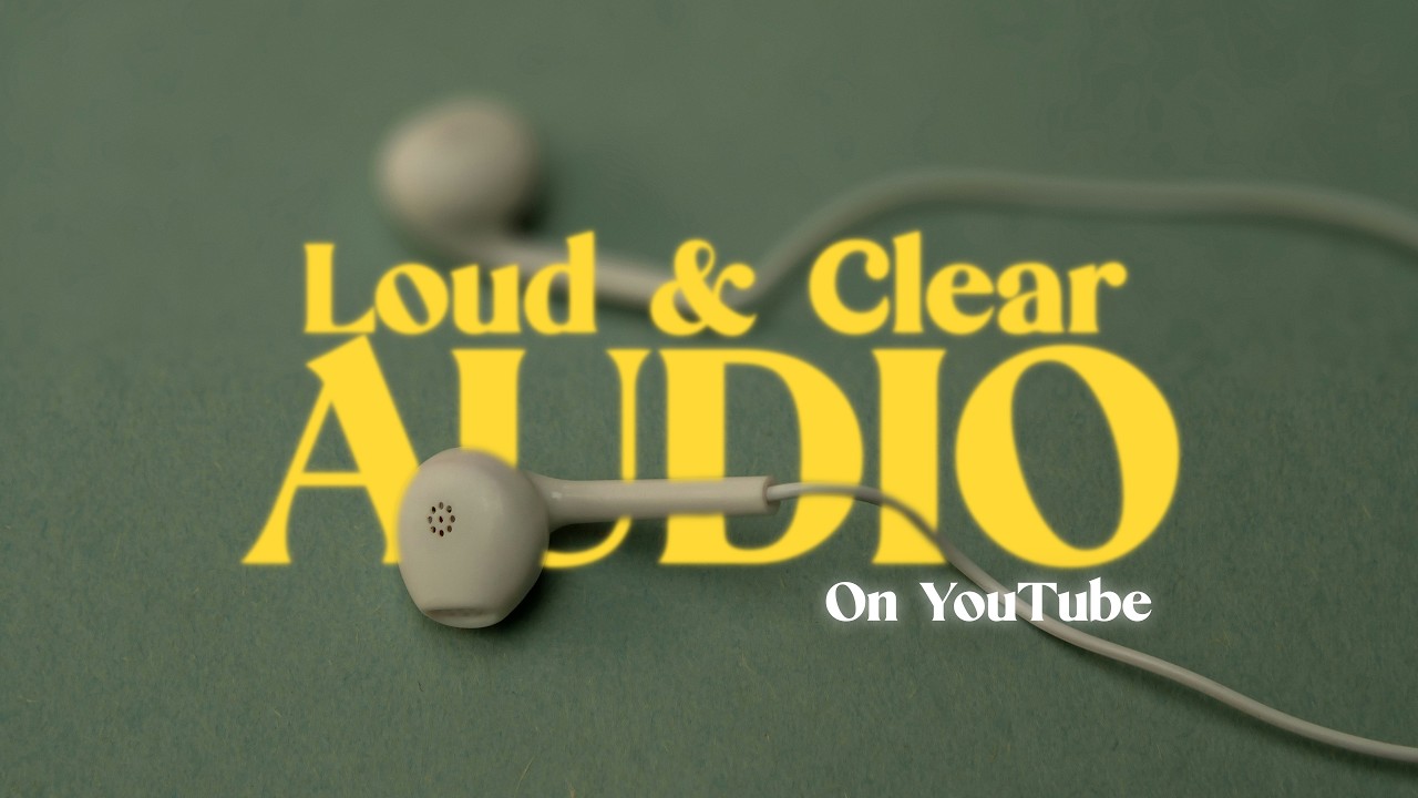 Your YouTube Videos Sound TERRIBLE (Here’s How to Fix Them)