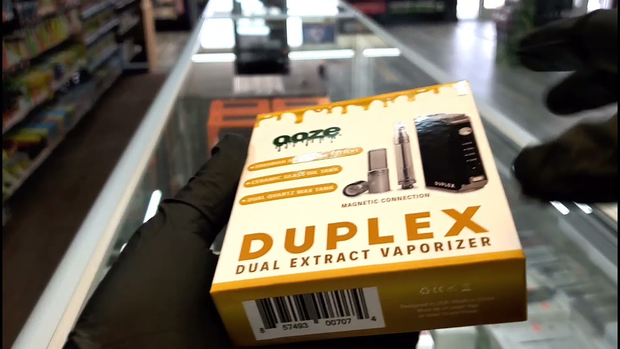 Ooze DUPLEX Dual Extract vaporizer