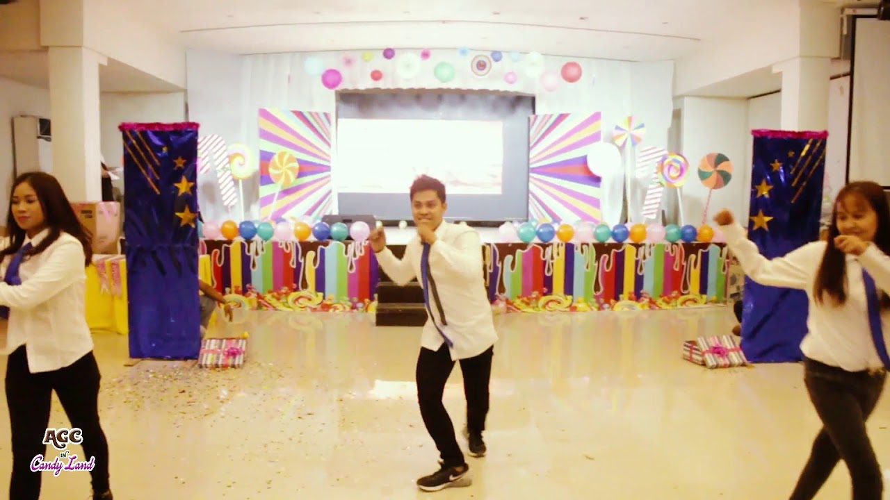 AGC IN CANDY LAND THEME // CHRISTMAS PARTY 2017