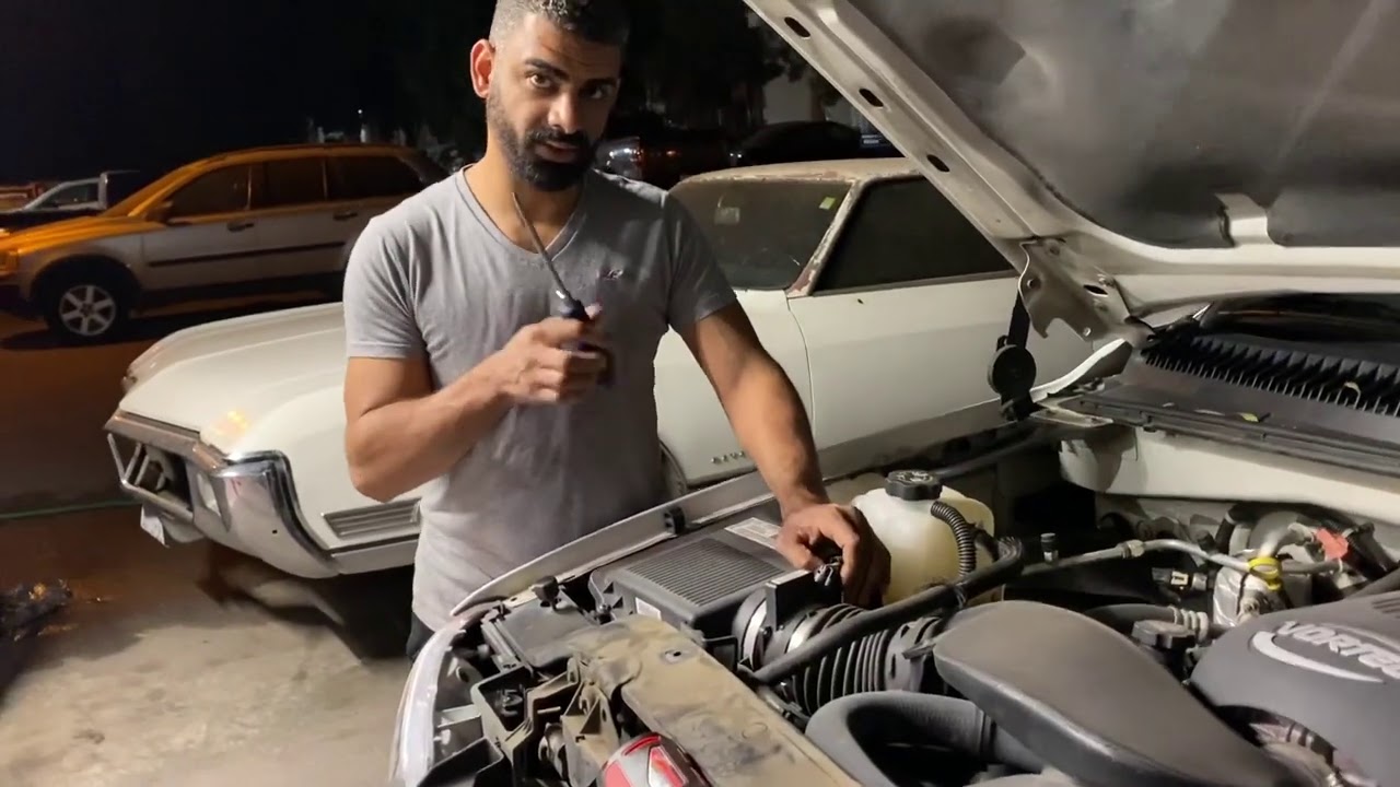 How to Swap Electric Fans on gmc sierra ||  تحويل مروحة كهرباء