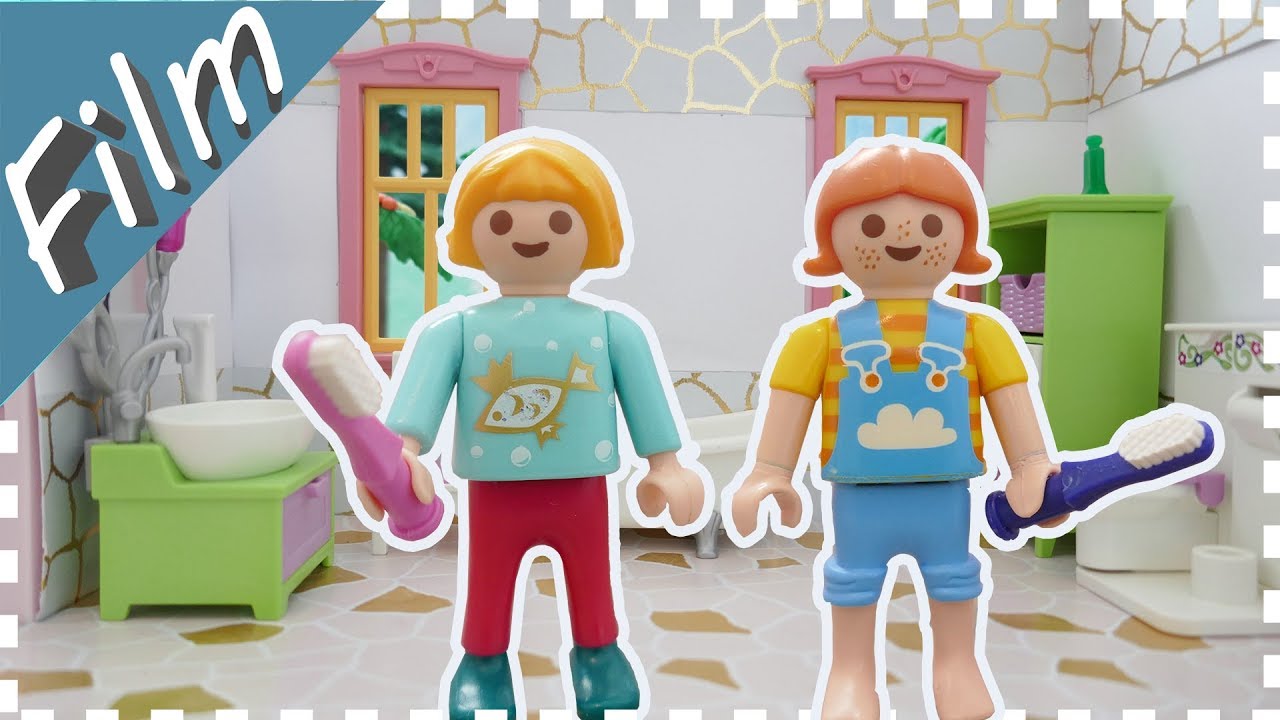 👩‍👩‍👧‍ Playmobil Film deutsch ✔ Die Übernachtung - Wieviel Quatsch machen die Mädchen?