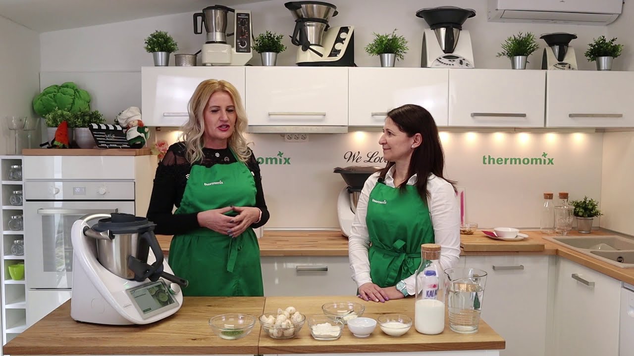 Gombakrémleves készült Thermomix  Élménykonyhánkban