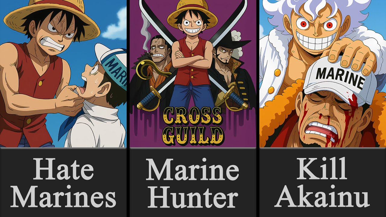 What If Luffy Was a Marine Hunter?