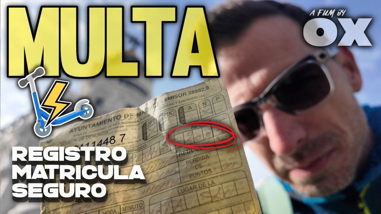 MATRICULA y SEGURO OBLIGATORIO 2026 Patinete el&eacute;ctrico | Lo que no sab&iacute;as