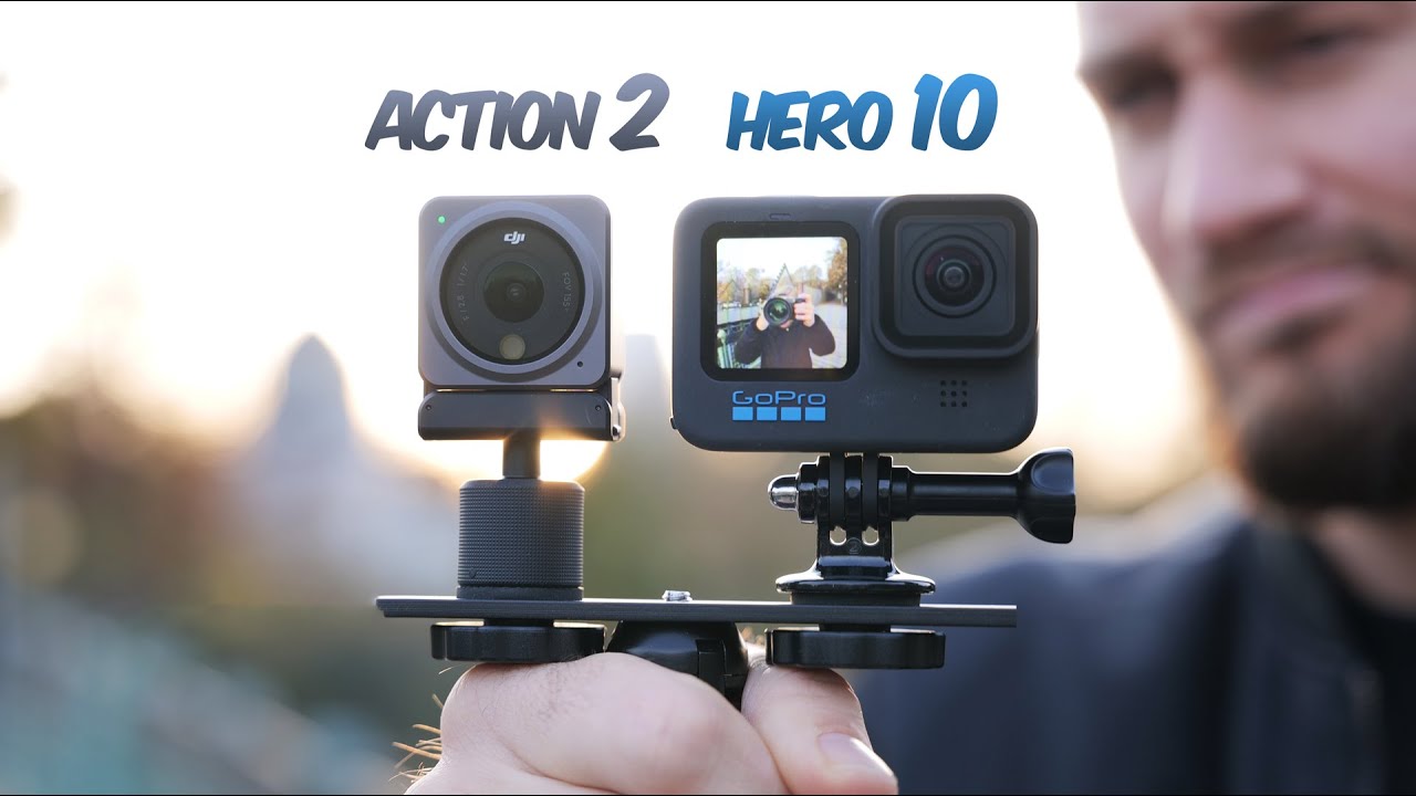 DJI Action 2 vs GoPro Hero 10! | VERSUS