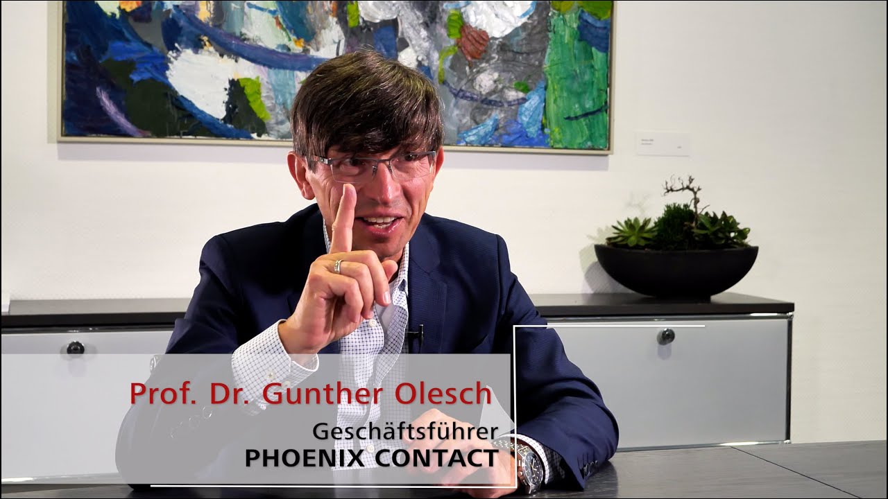 Kulturwandel bei PHOENIX CONTACT: Prof. Dr. Gunther Olesch im Gespr&auml;ch mit Sebastian Purps-Pardigol