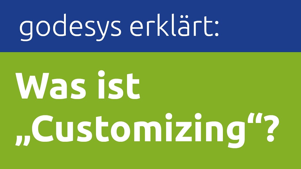 ERP Erklärbär: Was ist Customizing? - Das godesys ERP-Lexikon