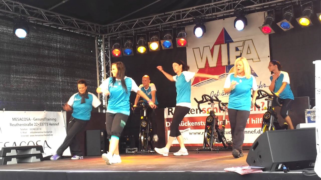 Zumba Auftritt Hennefer Stadtfest 15.09.2012