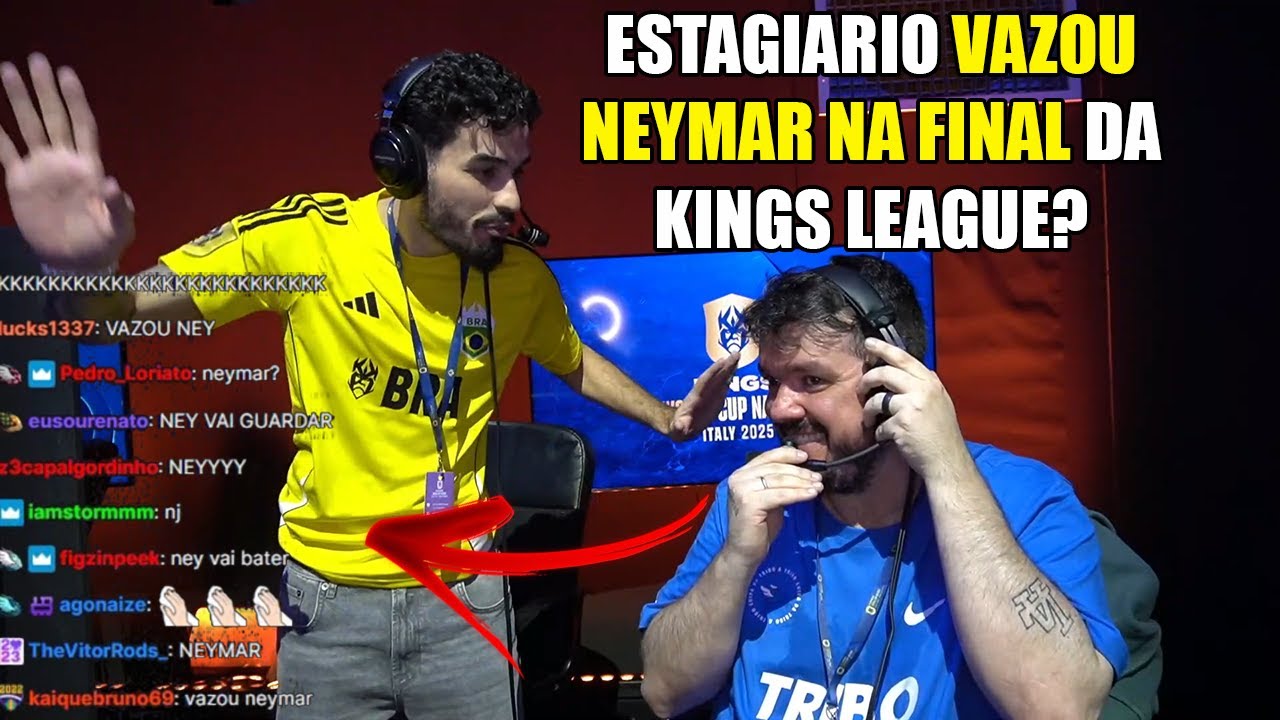 GAULES E ESTAGIARIO DEIXAM VAZAR, NEYMAR NA FINAL ? | CRIS GUEDES SENDO TROLLADO kkkkkkkkkkk