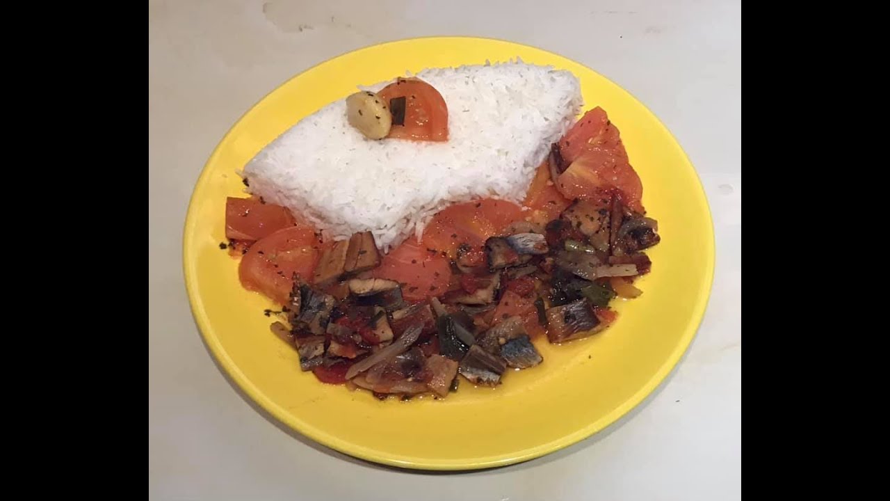 hareng saur, riz
