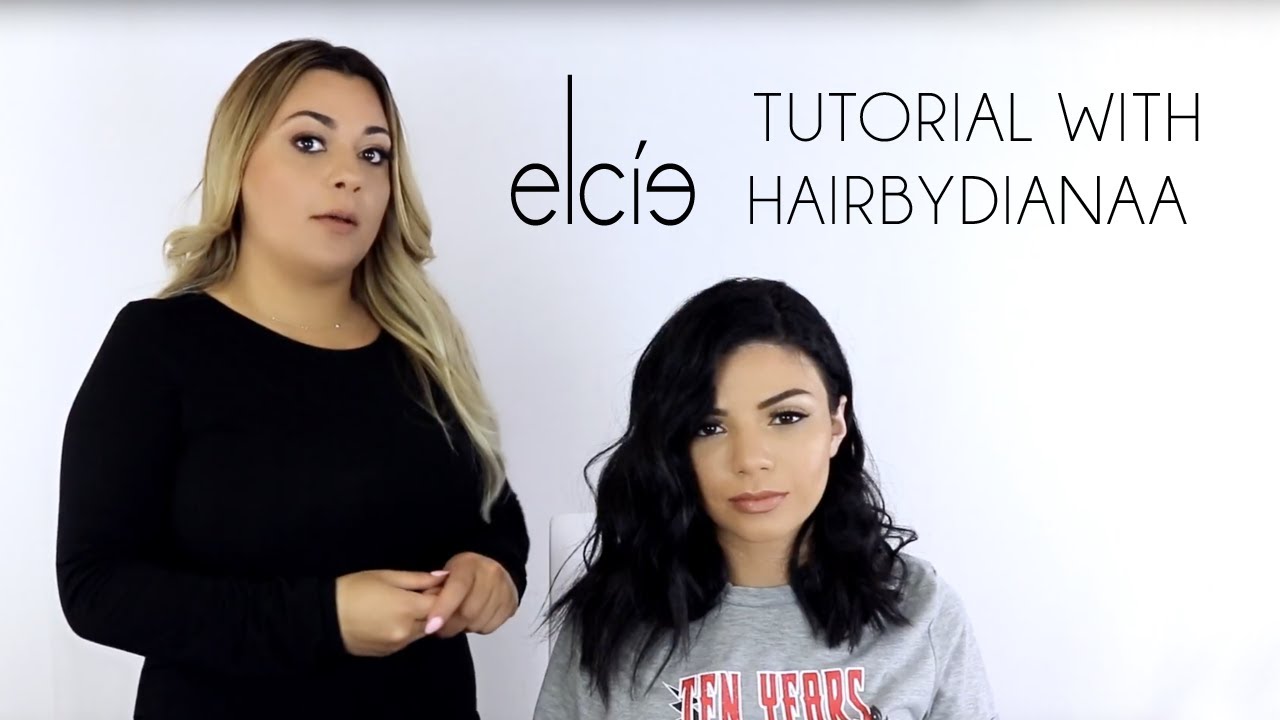 Tutorial with HAIRBYDIANAA | Elcie Cosmetics