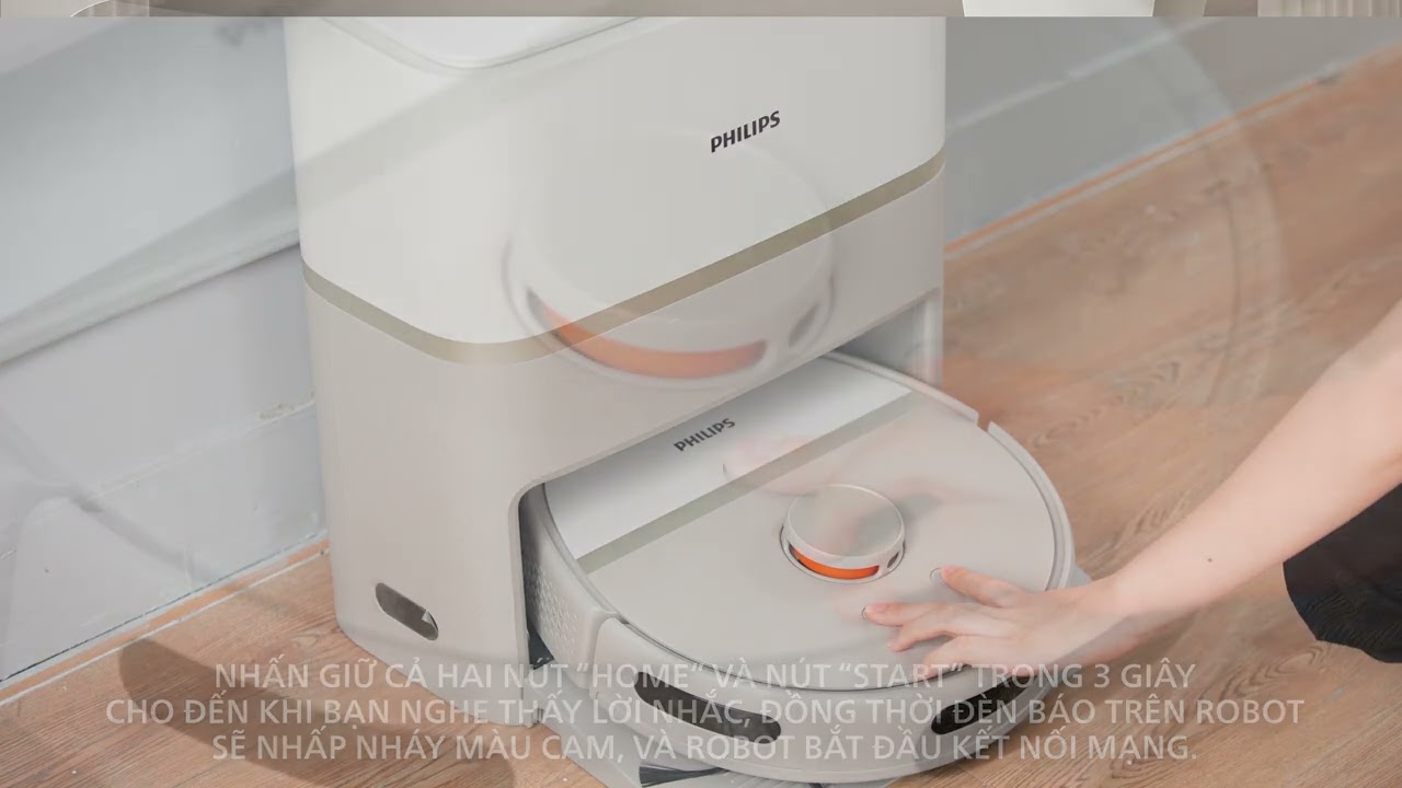 HƯỚNG DẪN LẮP ĐẶT VÀ SỬ DỤNG SẢN PHẨM ROBOT HÚT VÀ LAU PHILIPS XU6500/82