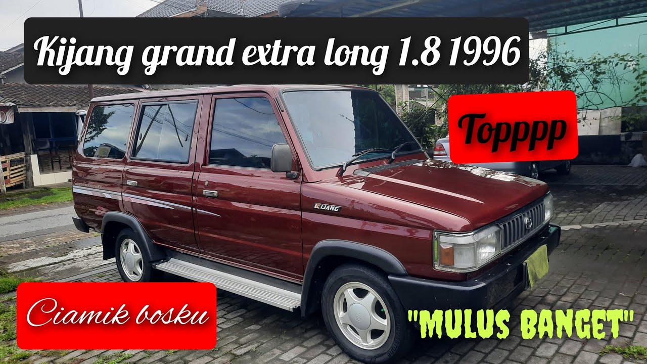 Toyota Kijang Grand Extra Long 1.8 1996 Top Kondisi