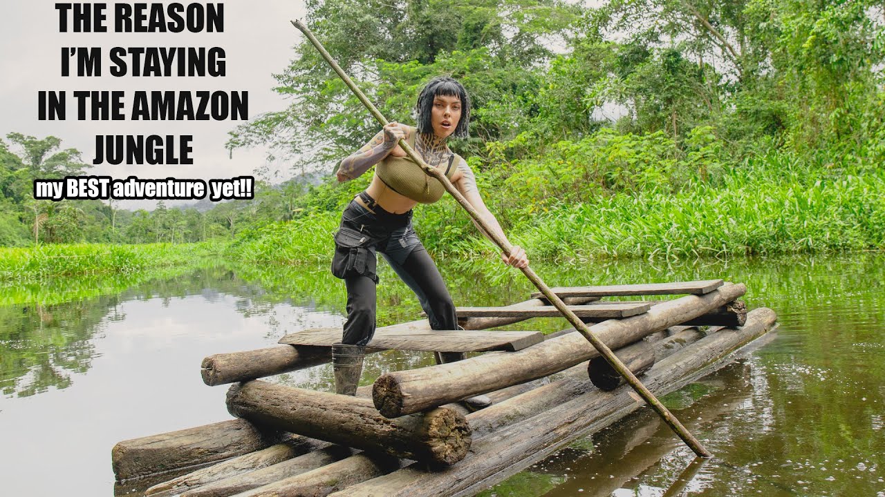 youtuber vs. the AMAZON RAINFOREST (3 days in the jungle)