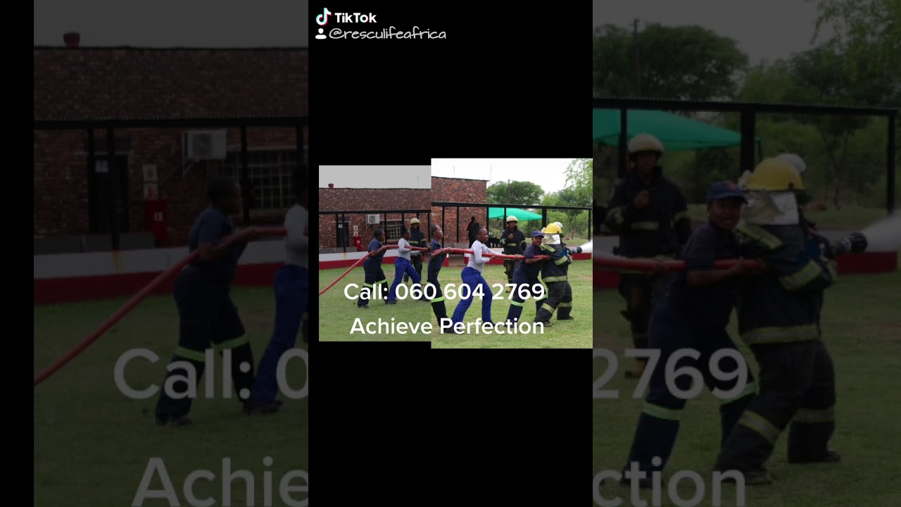 Fire Fighter training SAESI accredited. Rescu-Life Africa