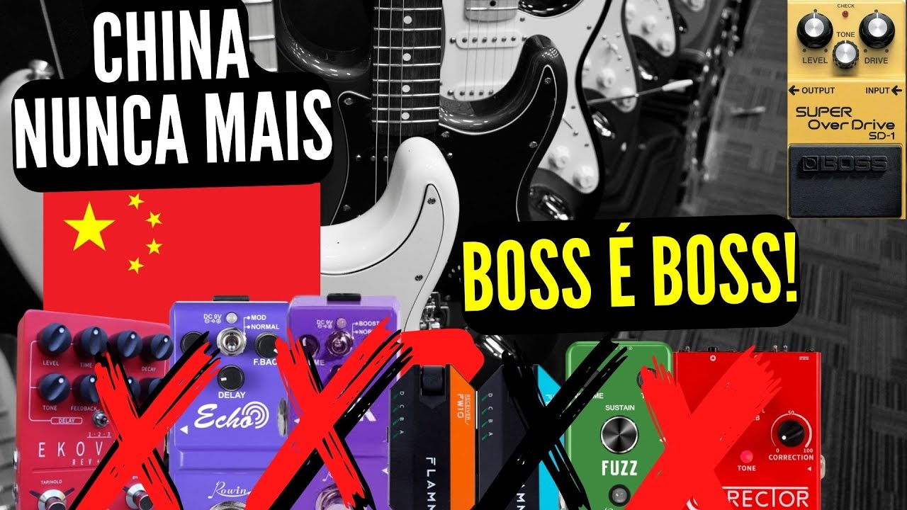 PAREI DE COMPRAR PEDAIS CHINESES POR ISSO | 1 DIA NA BOSSL&Acirc;NDIA