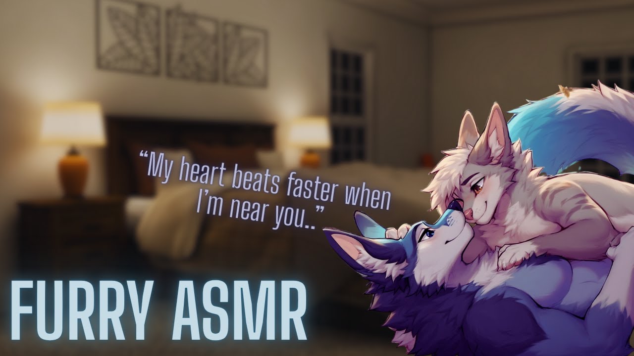 [Furry ASMR] Resting on Your Furry Boyfriend's Chest (Heartbeat sound, Right)
