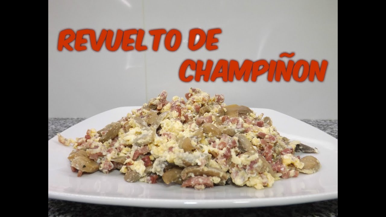 REVUELTO DE CHAMPIÑON ||COCINA CON PILAR||