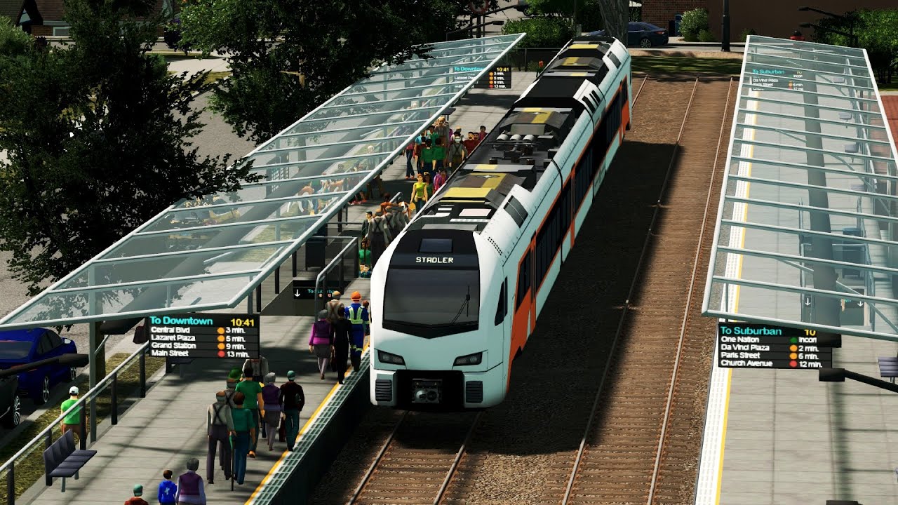 The City's FIRST Public Transport Line! - Cities: Skylines Let's Play - Coniferia EP14