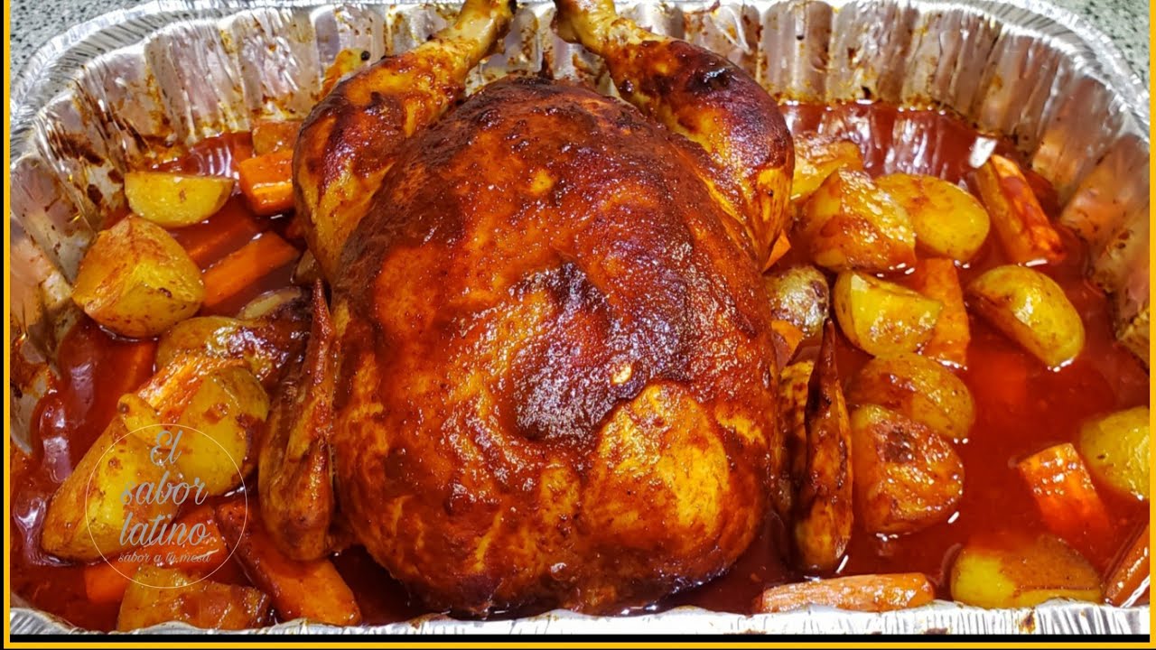 🔴 POLLO RELLENO AL HORNO - Especial para tu cena💥