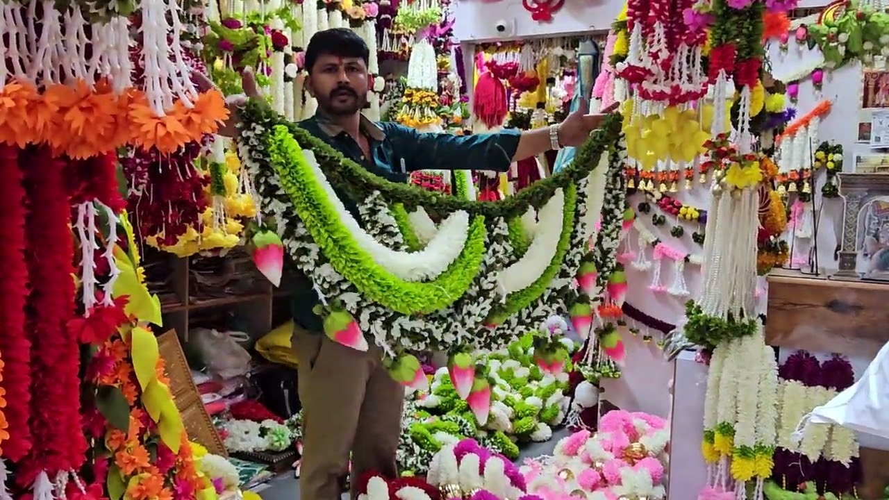 Chickpet Bangalore wholesale Artificial flowers at cheapest price Home Decoration  pmflowers