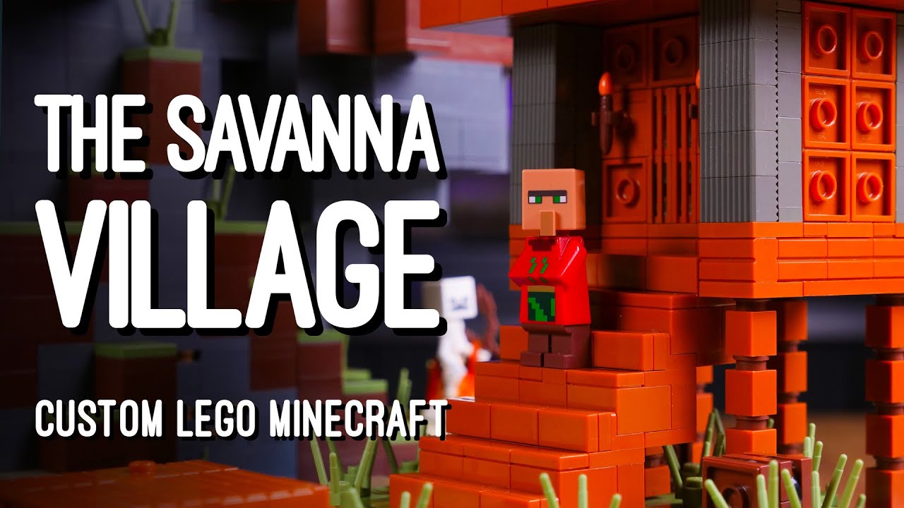 The Savanna Village | A NEW LEGO Minecraft World